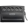 Источник бесперебойного питания Mustek PowerMust 600 Plus Schuko 600-LED-LI-R10