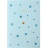 Ежедневник недатированный Be lucky!, 145 x 210 мм, 136 листов, голубой
