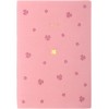 Ежедневник недатированный Be lucky!, 145 x 210 мм, 136 листов, персиковый