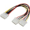 Кабель USBTOP Molex - 2x Molex