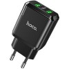 Сетевое зарядное Hoco N6 Charmer (черный)