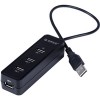 USB-хаб Orico W5PH4-U2-BK [OR0110]