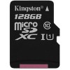 Карта памяти Kingston microSDXC UHS-I (Class 10) 128GB [SDC10G2/128GBSP]
