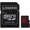 Карта памяти Kingston microSDHC (Class 10) 32GB + адаптер (SDCA3/32GB)