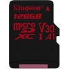 Карта памяти Kingston Canvas React SDCR/128GBSP microSDXC 128GB