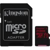 Карта памяти Kingston Canvas React SDCR/256GB microSDXC 256GB + адаптер